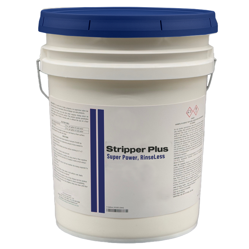 HydroBright 5 Gallon Floor Stripper Plus Super Power RinseLess