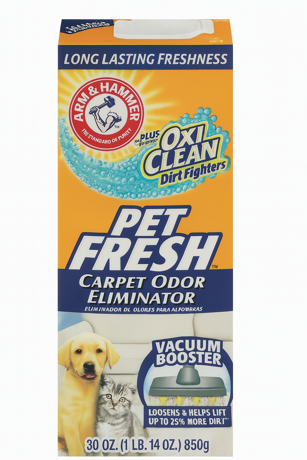 Carpet Care Fresh Pet Deodorizer 30 Oz ARM &amp; HAMMER