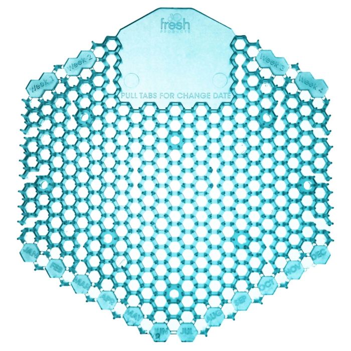 Wave Urinal Screen &amp; Ocean Mist 2.0 Oz. (12-Count)