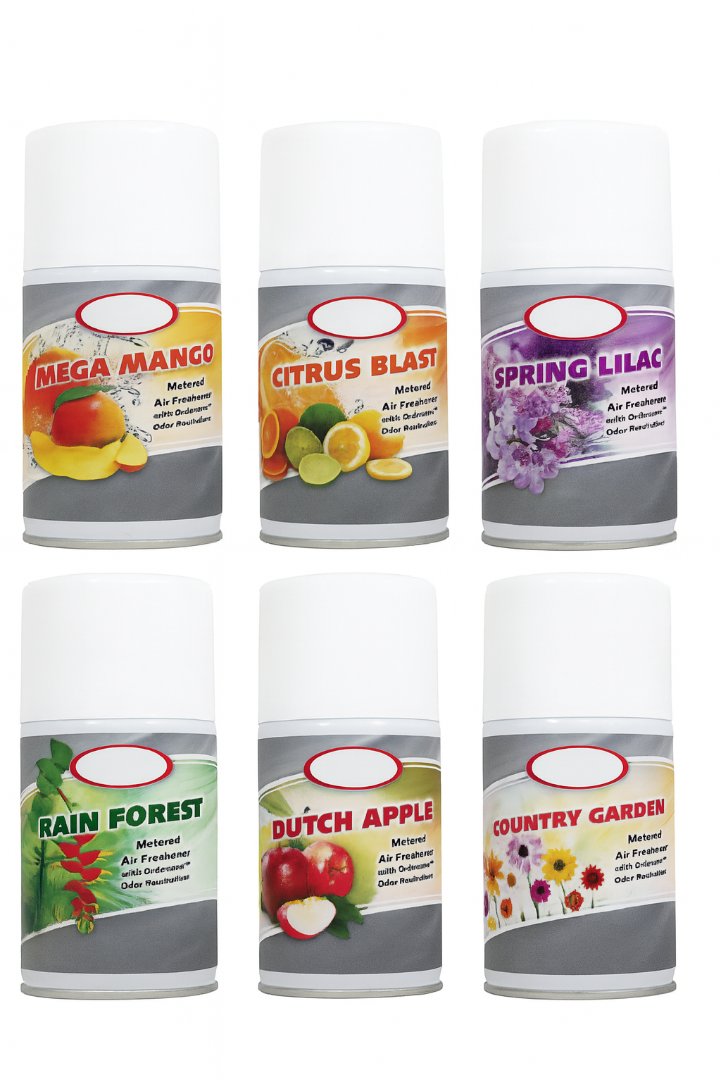 Metered Aerosol Air Fresheners 7 Oz. Assorted Scents (12-count)