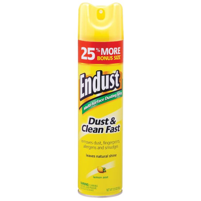 ENDUST Dust Mop Treatment &amp; Cleaning Spray 12.5 Oz (6-Count)