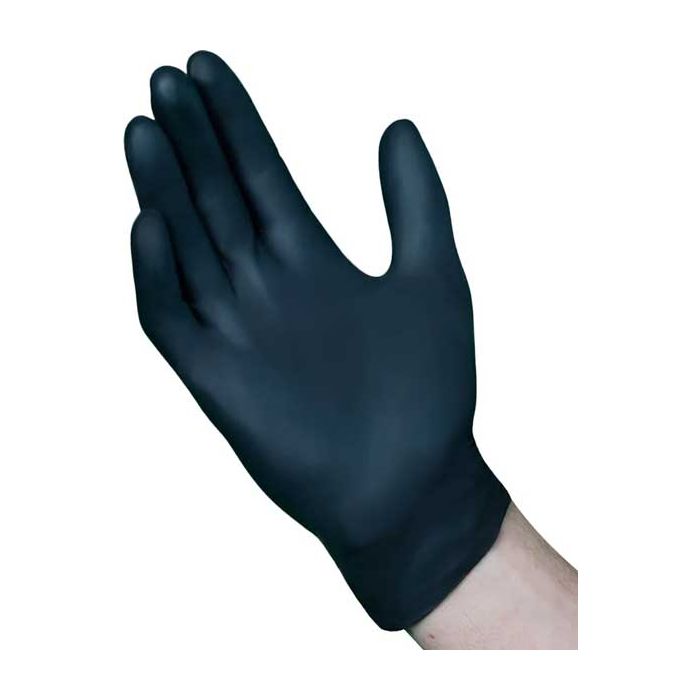 Black Nitrile Disposable Gloves X Large 8 Mil Powder Free (100-Count)