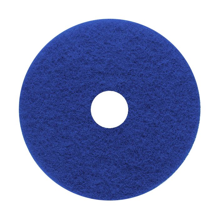 Blue Scrubbing Floor Pad 20&quot;-21 (5-Count)