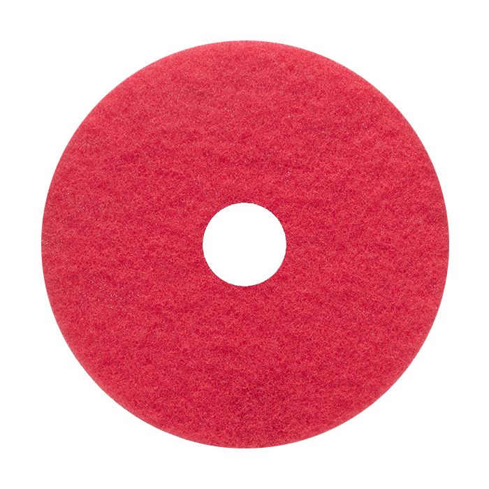 Red Buffing Floor Pad 19&quot; (5-Count)