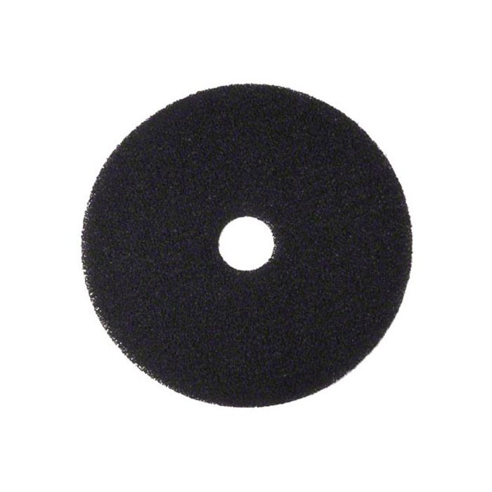 Black Stripping Floor Pad 19&quot; (5-Count)