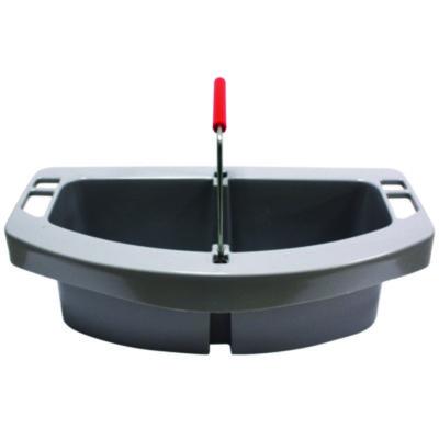 Maid Caddy, Two Compartments Gray