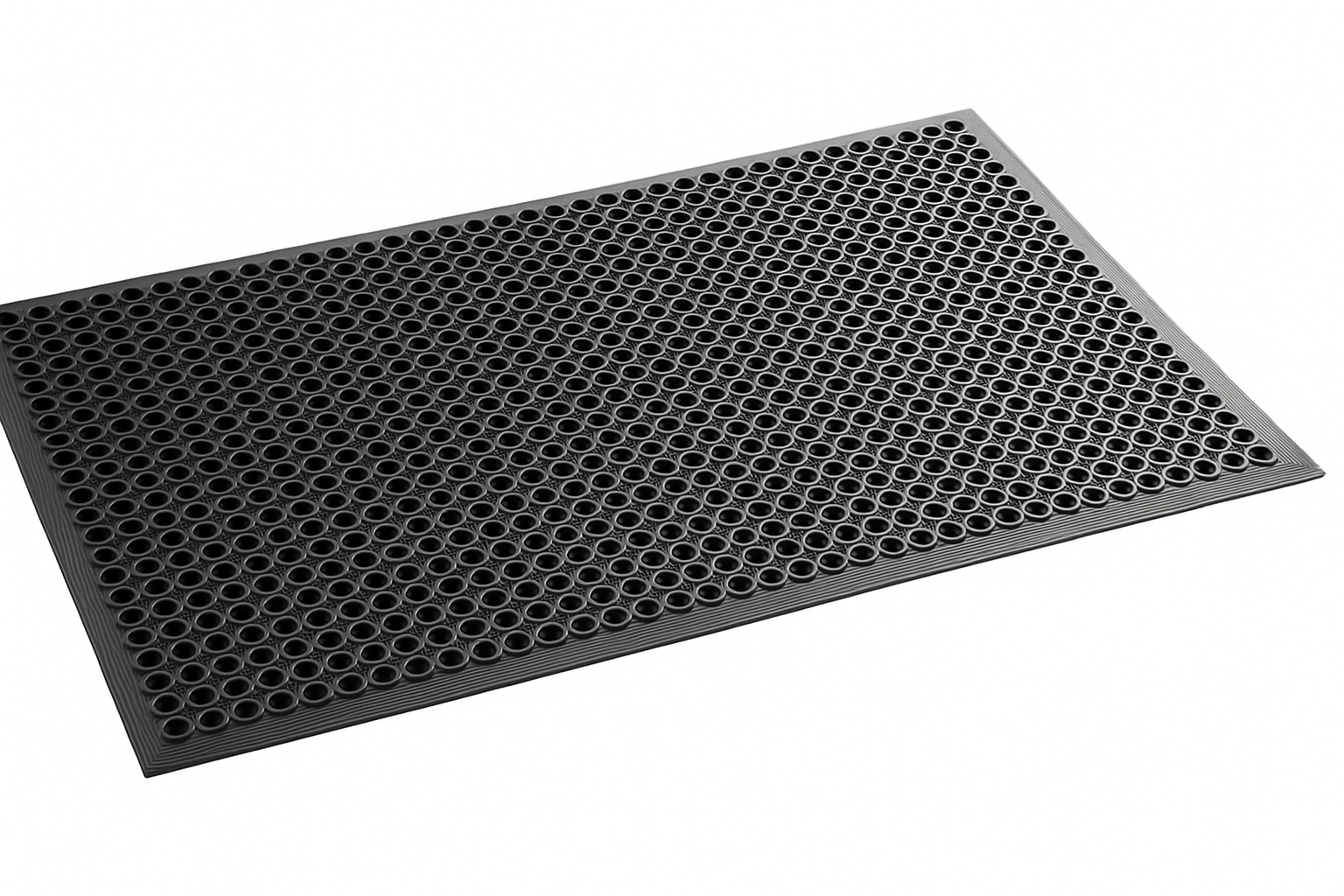 Entrance Guard Rubber Mat 3&#39; x 5&#39; Finger Style Tread Pattern