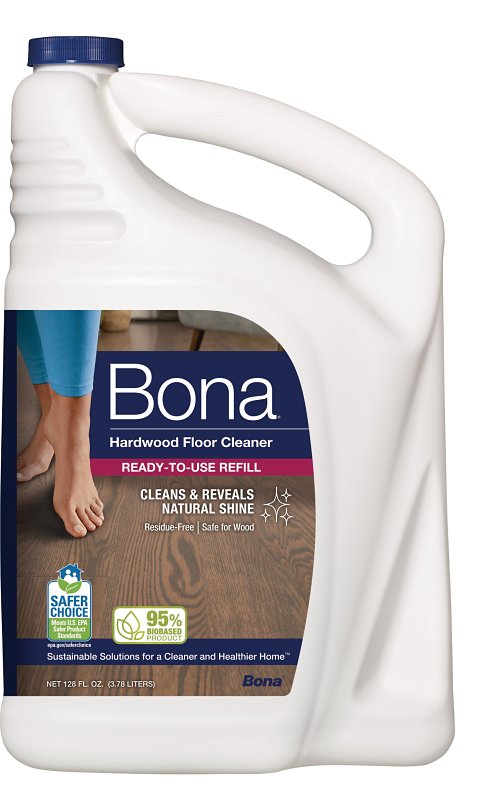 Bona 1 Gallon Hardwood Floor Cleaner, Refill Bottle