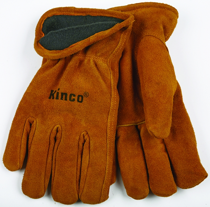 Kinco Orange PVC Coated Thermal Gloves, Pair