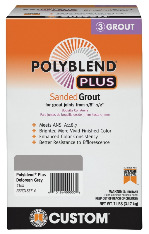 Floor Grout 7 lb. - Gray (Sanded)