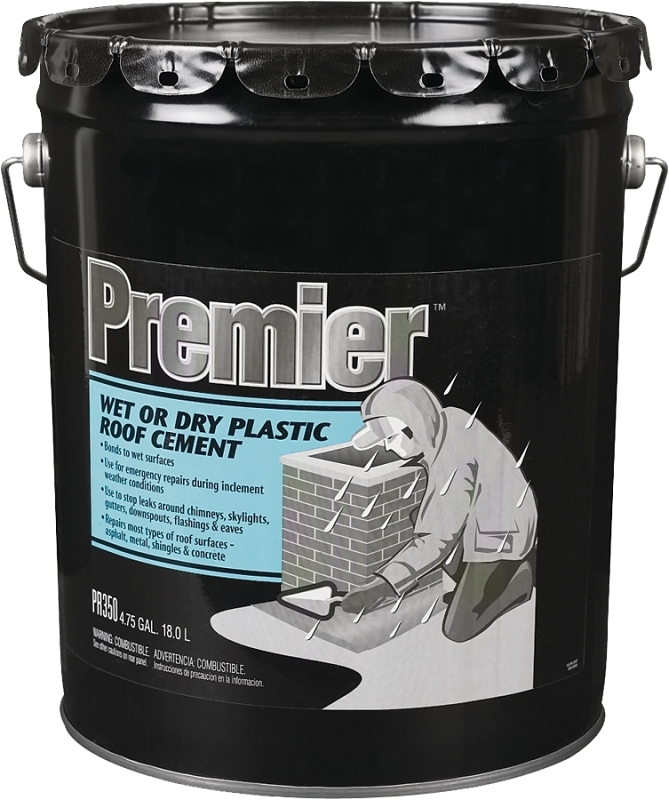 40000 Roofing Cement 4.75 Gal. All Weather (For Laying Down Roofing Paper)