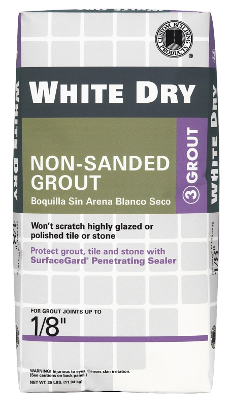Wall Grout White 25 lb. (Unsanded)