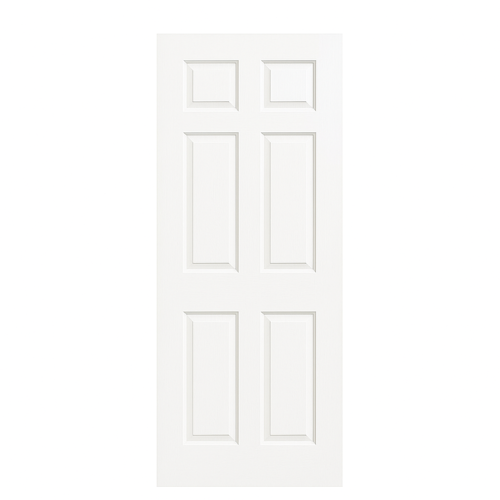 Masonite Hollow Core 26 x 80 Colonist Door, 6 Panel