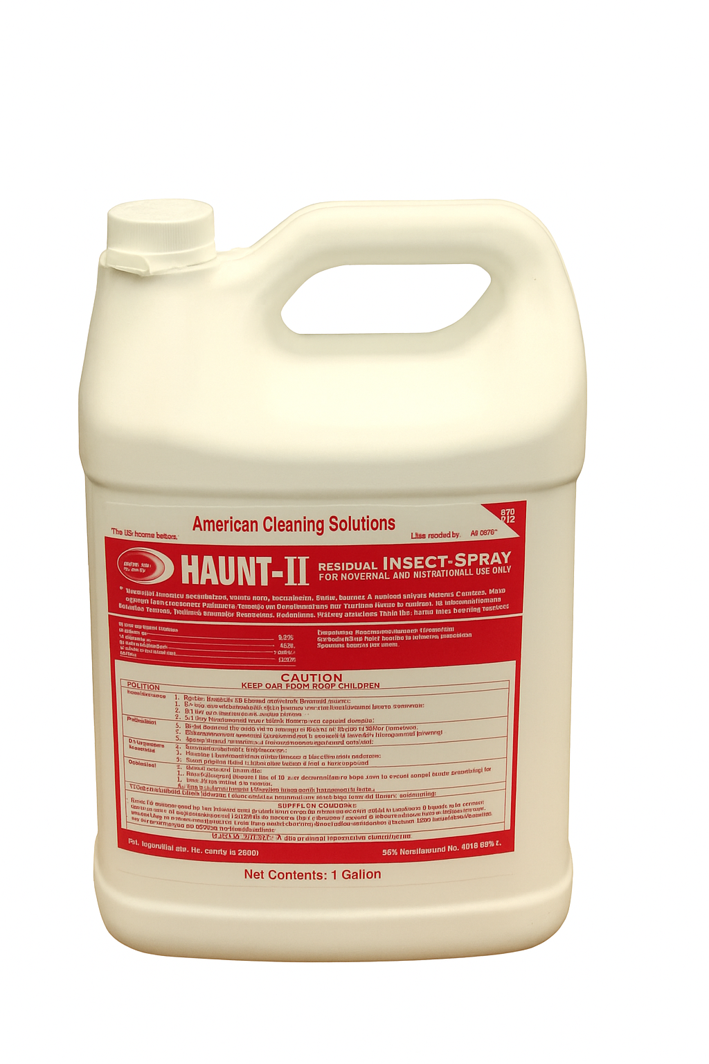 Haunt Insecticide - 1 Gallon Oil-Base Formula 70510 (4-Count)