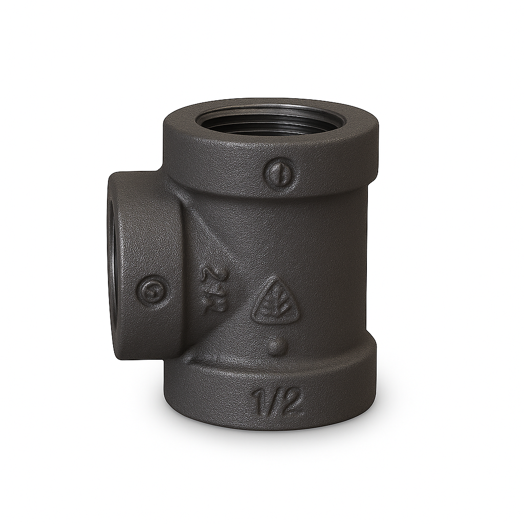 Steam Tee 1&quot;, Cast Iron