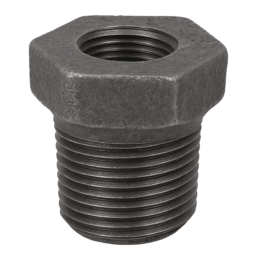 Black Bushing 1/2&quot; x 1/8&quot;.