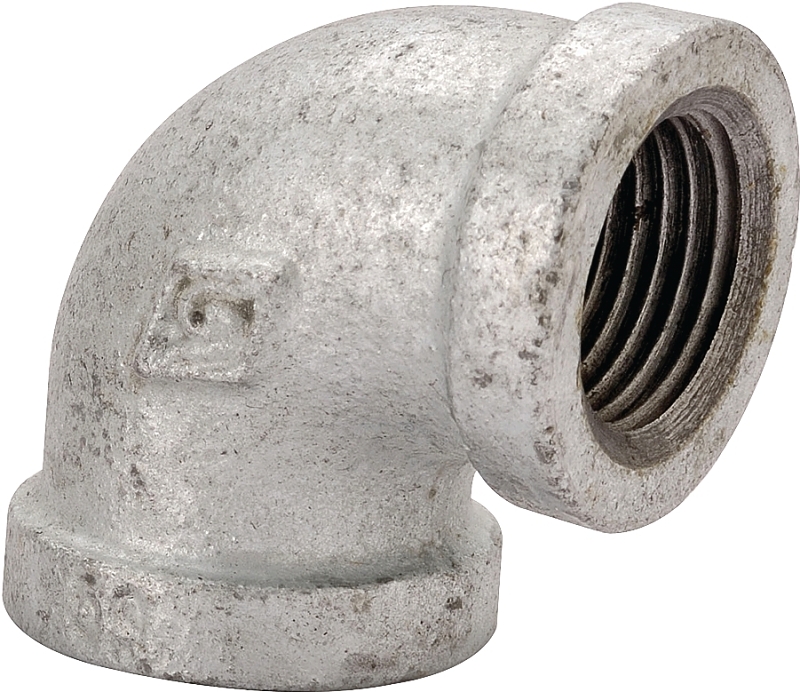 Galvanized Reducing Elbow 1 1/2&quot; x 1 1/4&quot;