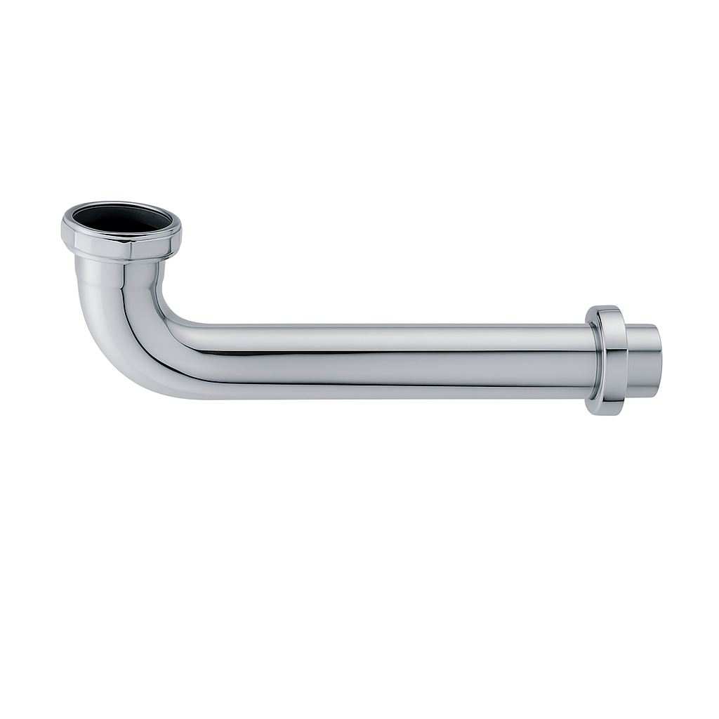 Slip Joint Elbow 1 1/4&quot; x 4&quot; Chrome