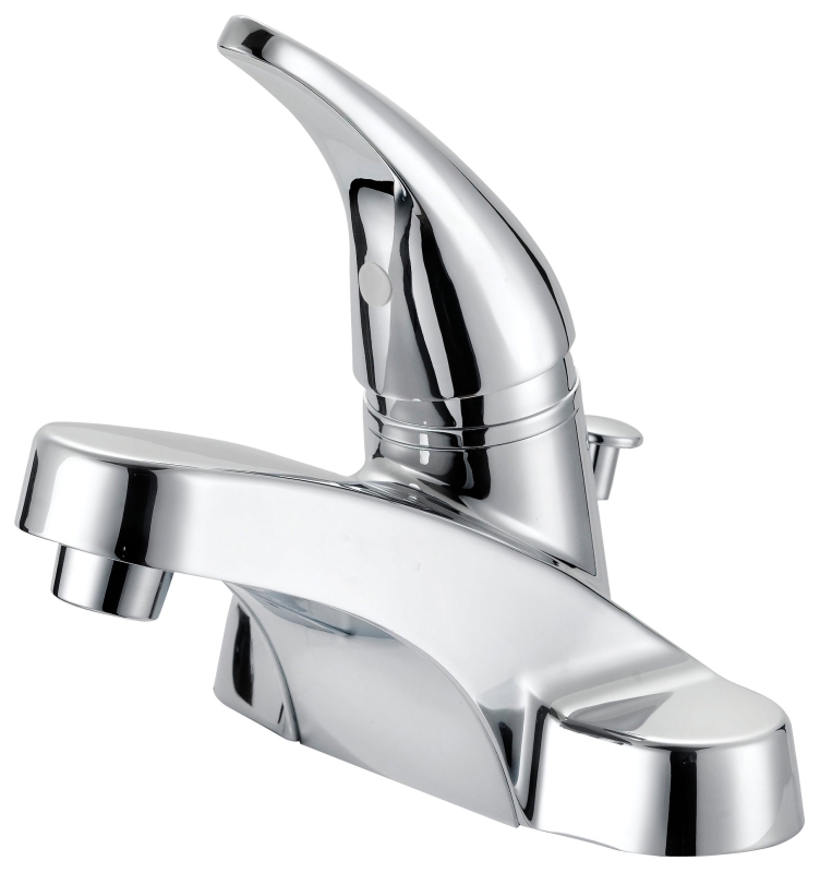87071 Delta Style Lavatory Faucet Single Lever, 4" Center, With Pop-Up, Chrome
