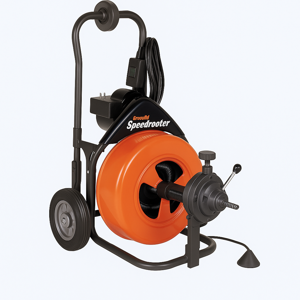 Speedrooter 92 with 100&#39; x 5/8&quot; Cable &amp; Senior Cutter Set, General