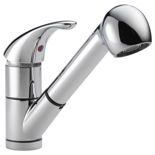 87087 Peerless Kitchen Faucet, One Handle,Pull Out, Chrome,