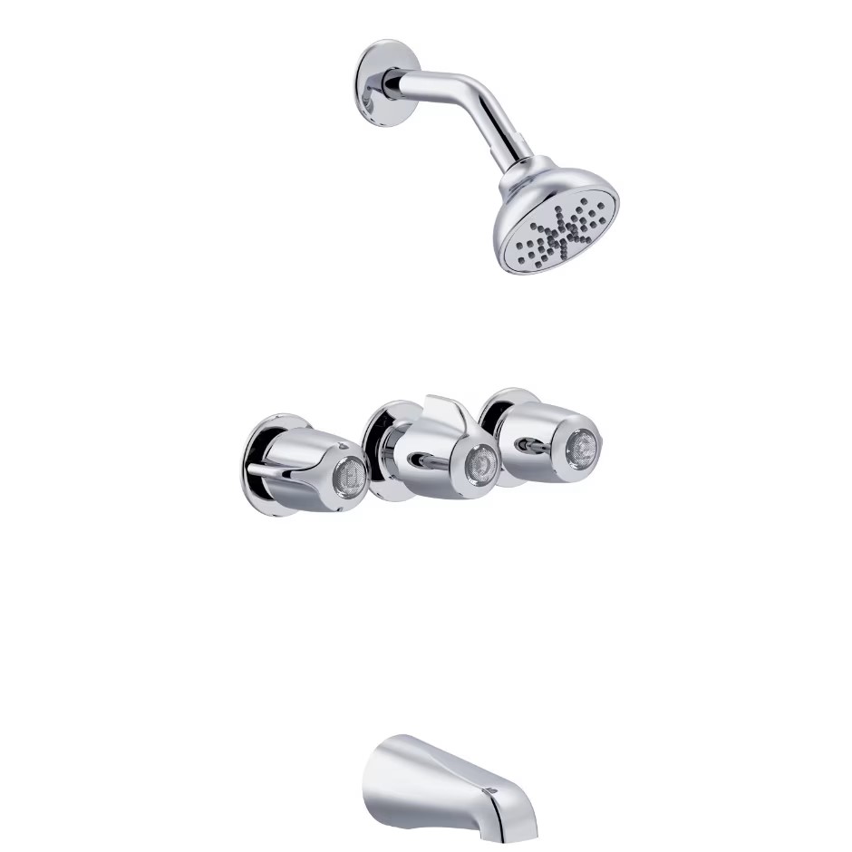 Gerber 3 Valve Shower Body 48-030-83 8&quot; Centers IPS