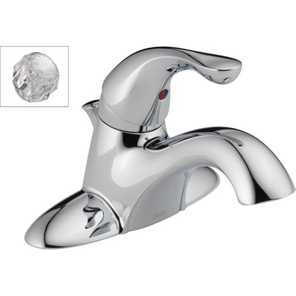 88024 Delta 521 Classic Lavatory Faucet 4 in. Center Single Handle
