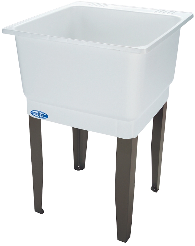 88041 Pedestal Sink 22" X 18" White