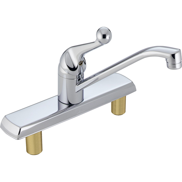 88079 Kitchen Faucet High Spout, Chrome Plated Finish 2 Handle