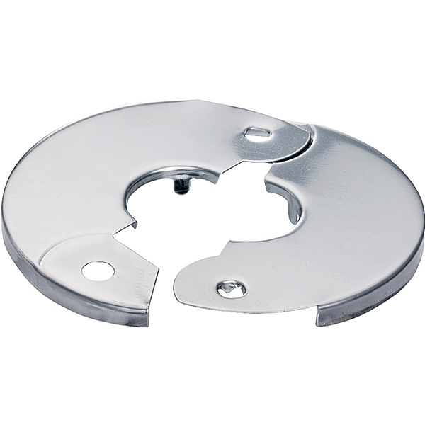 Floor &amp; Ceiling Plate 3&quot;, With Spring, Chrome Plated,