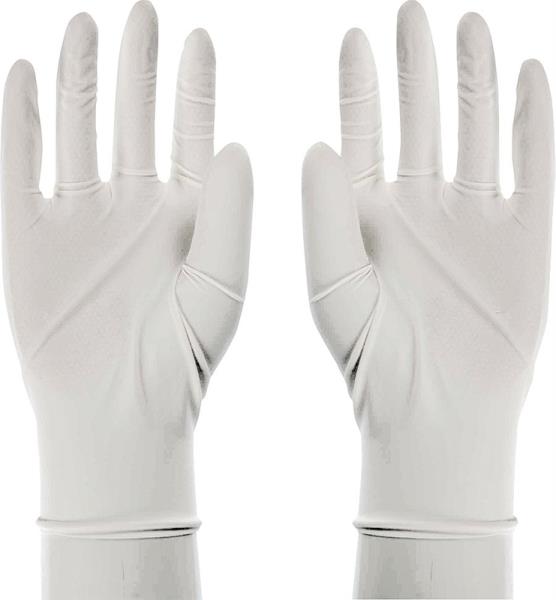 Latex Disposable Gloves Large Powder Free (100-Count)